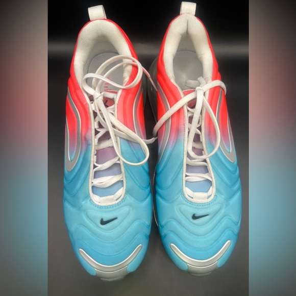 Nike- AirMax 720, Vibrant Red‎ and Blue Sneakers- Size: 11, Men’s, Pre-Owned main image 3